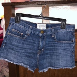 Current Elliot denim shorts